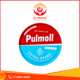  Kẹo ngậm không đường Pulmoll Extra Stark hương bạc hà giảm ho, dịu họng (50g) 