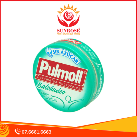  Kẹo ngậm ho không đường Pulmoll Balsamico vị bạc hà (20g) 