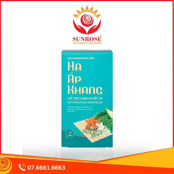  Thực phẩm bảo vệ sức khỏe Hạ Áp Khang (30 viên) 