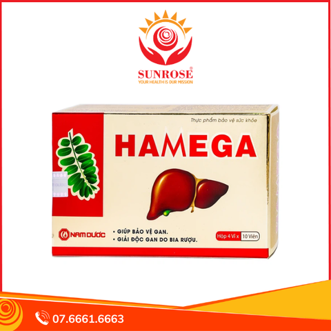  Thực phẩm bảo vệ sức khỏe Hamega (40 viên) 