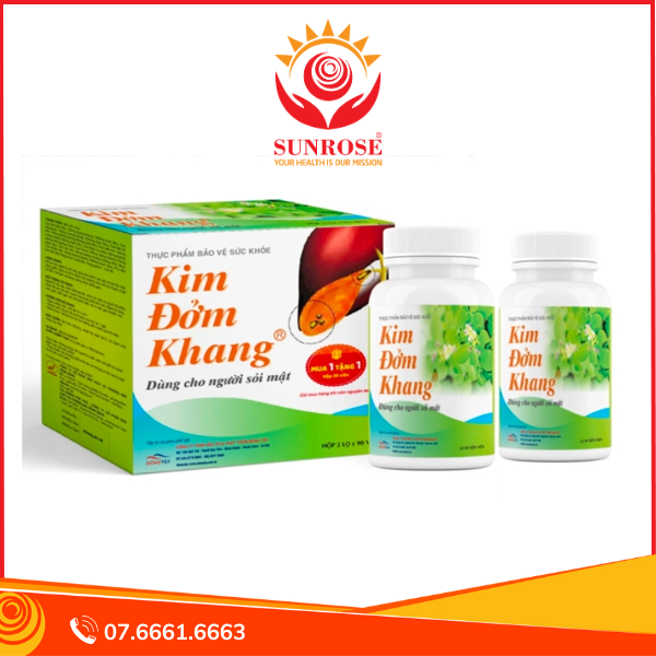  Thực phẩm bảo vệ sức khỏe Kim Đởm Khang (180 Viên) 