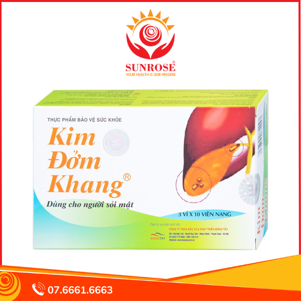  Thực phẩm bảo vệ sức khỏe Kim Đởm Khang (30 Viên) 