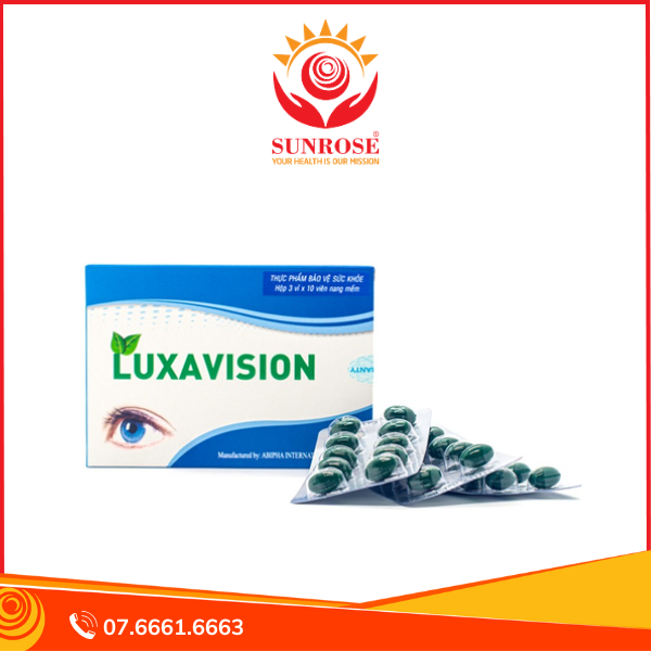  Thực phẩm bảo vệ sức khoẻ Luxavision (30 viên) 