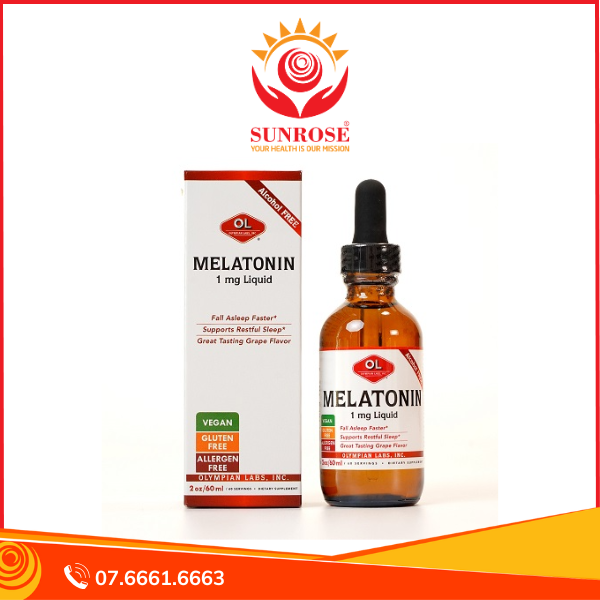  Thực phẩm bảo vệ sức khỏe Melatonin (60ml) 