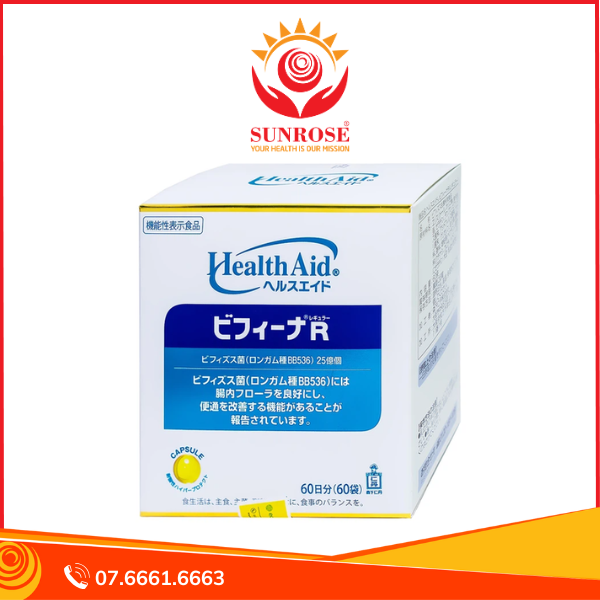 Thực phẩm bảo vệ sức khỏe men vi sinh Bifina R (60 gói x 1,2g) 