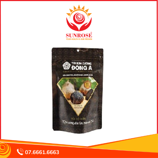  Thực phẩm bảo vệ sức khỏe Tỏi Kim Cương Đông Á (200g) 