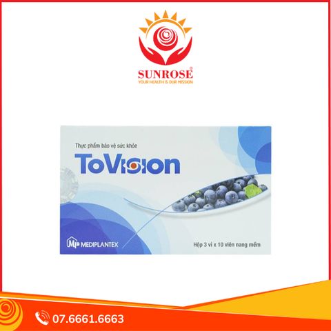  Thực phẩm bảo vệ sức khỏe ToVision (30 viên) 