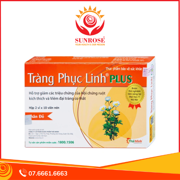  Thực phẩm bảo vệ sức khỏe Tràng Phục Linh Plus (Hộp 2 vỉ x 10 viên) 