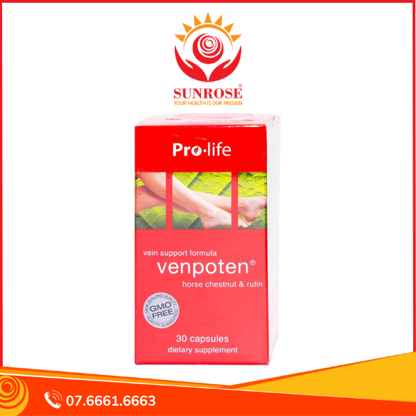  Thực phẩm bảo vệ sức khỏe Venpoten (30 viên) 