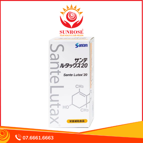  Thực phẩm bảo vệ sức khỏe viên nang mềm Sante Lutax 20 (30 Viên) 