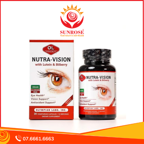 Thực phẩm bảo vệ sức khỏe viên nang Nutra Vision (30 viên) 