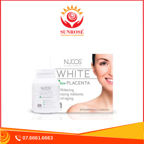  Viên uống Nucos White hỗ trợ trắng da, giảm nám (Hộp 60 viên) 