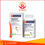  Viên uống Vitacal 600 Forte VitaHealth hỗ trợ hệ xương và răng chắc khỏe (60 viên) 
