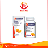  Viên Uống Vitahealth Time Release C+ Bổ Sung Vitamin C Tăng Cường Sức Đề Kháng (Hộp 30 Viên) 