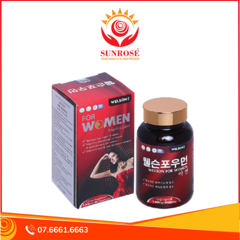 Welson For Women giúp cải thiện sinh lý nữ (60 viên) 