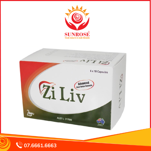  Thực phẩm bảo vệ sức khỏe Zi Liv (30 viên) 