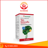  Thực phẩm bảo vệ sức khỏe Yes Gincofis (30 viên) 