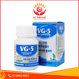  Thuốc VG-5 hỗ trợ điều trị viêm gan (40 viên) 
