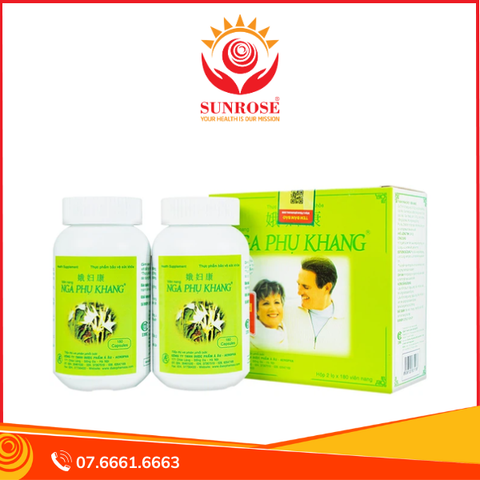  Thực phẩm bảo vệ sức khỏe Nga Phụ Khang (60 viên) 