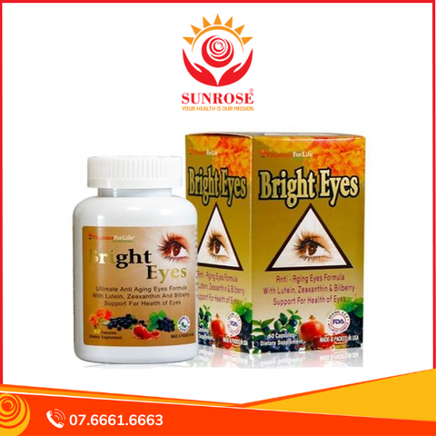  Thực phẩm bảo vệ sức khỏe Bright Eyes (60 viên) 