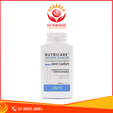  Thực phẩm bảo vệ sức khỏe Nutricare Joint Confort (60 viên) 