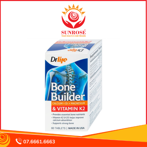  Thực phẩm bảo vệ sức khỏe Bone Builder Drlife (60 viên) 