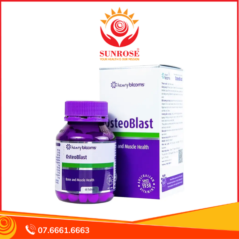  Thực phẩm bảo vệ sức khỏe Osteoblast (60 viên) 