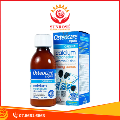  Thực phẩm bảo vệ sức khỏe Osteocare Liquid (200ml) 
