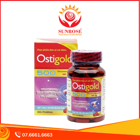  Thực phẩm bảo vệ sức khỏe Ostigold 500 (100 Viên) 