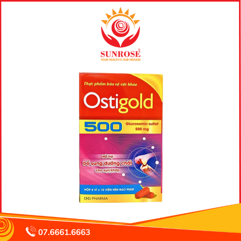  Thực phẩm bảo vệ sức khỏe Ostigold 500 (60 viên) 