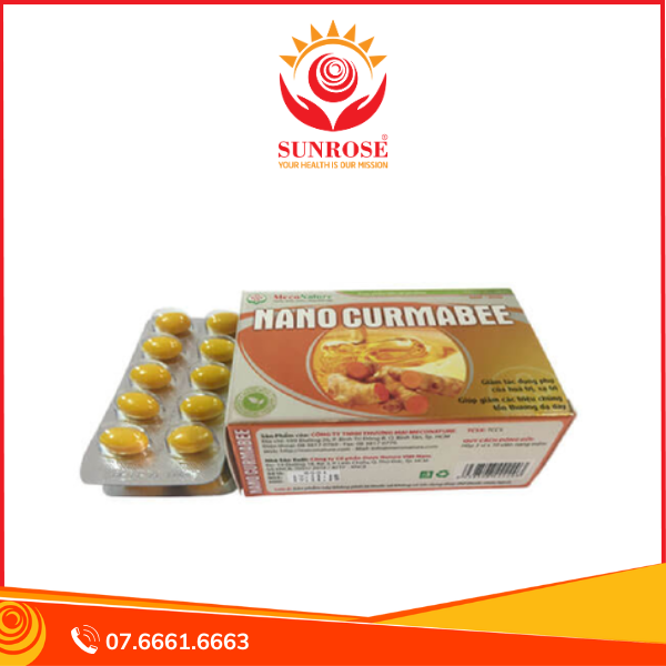  Thực phẩm bảo vệ sức khỏe Nano Curmabee (30 viên) 
