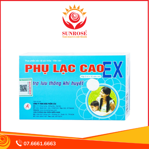  Thực phẩm bảo vệ sức khỏe Phụ Lạc Cao EX (30 viên) 