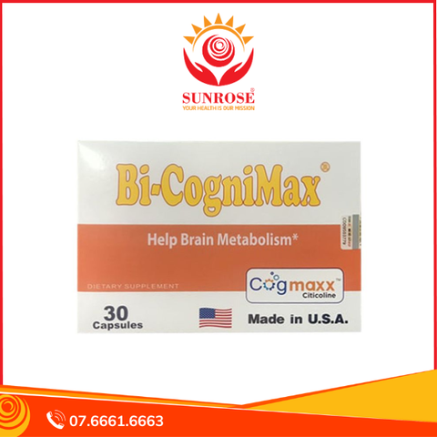  Thực phẩm bảo vệ sức khỏe Bi-Cognimax (30 Viên) 