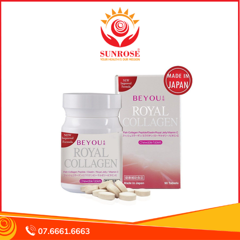  Thực phẩm bảo vệ sức khỏe Beyou Royal Collagen (90 viên) 
