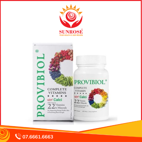  Thực phẩm bảo vệ sức khỏe Provibiol Vitamin (30 viên) 
