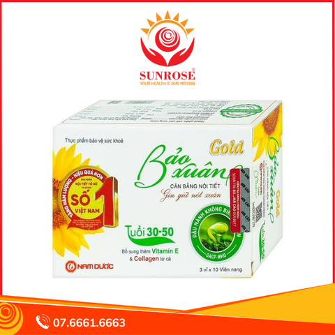  Thực phẩm bảo vệ sức khỏe Bảo Xuân Gold (30 viên) 