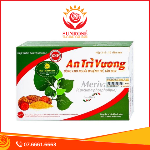  Thực phẩm bảo vệ sức khỏe An Tri Vương (30 viên) 