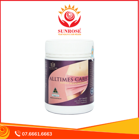  Thực phẩm bảo vệ sức khỏe Alltimes Care Platinum Weightloss (50 Viên) 