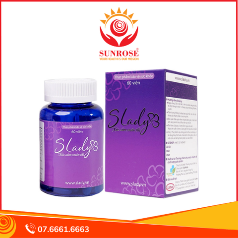  Thực phẩm bảo vệ sức khỏe Slady (60 viên) 