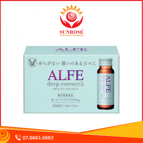  Thực phẩm bảo vệ sức khỏe Alfe Deep Essence (10 Chai x 50ml) 