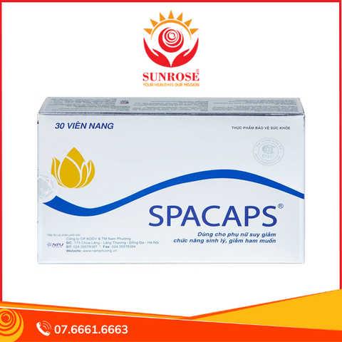  Thực phẩm bảo vệ sức khỏe Spacaps® (30 viên) 