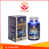  Thực phẩm bảo vệ sức khỏe Super Brain & Heart 360mg (100 Viên) 