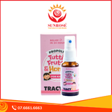  Keo ong xanh Tracybee Propolis Tutti Frutti & Honey – Giảm ho rát họng, viêm họng chai 30 ml (Vị Trái Cây) 