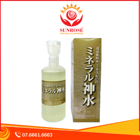  Mineral Shinsui - Dung dịch đa khoáng cô đặc hỗ trợ tăng sức đề kháng, ổn định đường huyết, ngăn ngừa ung thư  chai 300ml 