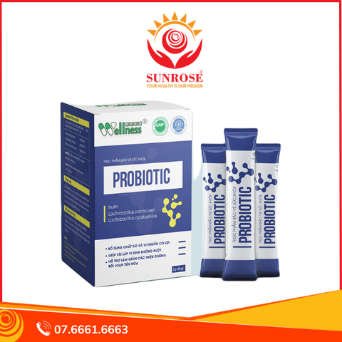  Bột uống Probiotic – Bổ sung chất xơ và lợi khuẩn – Hỗ trợ tiêu hóa và tăng cường miễn dịch – Hộp 30 gói – Nhật Bản 