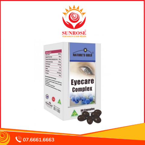  Thực phẩm bảo vệ sức khỏe Eyecare Complex (90 viên) 