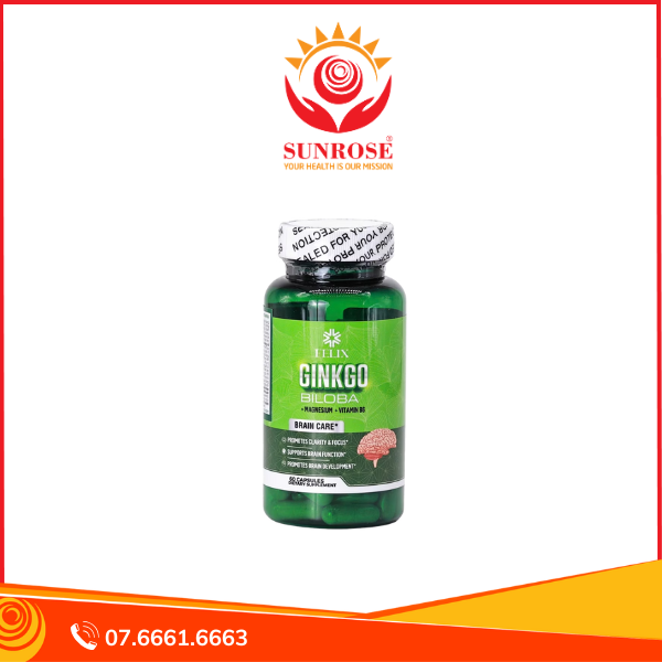  Felix Ginkgo Biloba 120Mg B6 (Hộp 60 Viên) - Tăng Cường Tuần Hoàn Não 