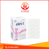  Elevit bổ sung vitamin cho phụ nữ mang thai hộp 30 viên 