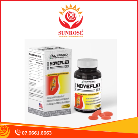  Viên uống NMI MOVEFLEX DX – Hỗ trợ vận động linh hoạt, giảm đau xương khớp – Hộp 90 viên – Nhật Bản 