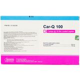  Viên uống Car-Q 100 Dankos bổ sung acid amin L-carnitin và Coenzym Q10 cho cơ thể (3 vỉ x 10 viên) 